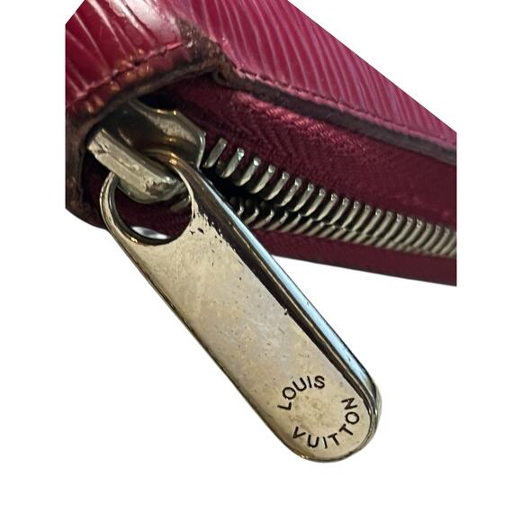 Louis Vuitton Zippy Epi Long Rose Miami Pink Wallet Rare W/box Silver Hardware - Picture 6 of 16